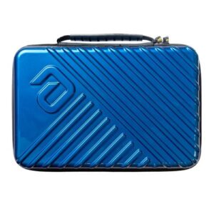 Table Tennis Case: andro Hard Case Deluxe - blue