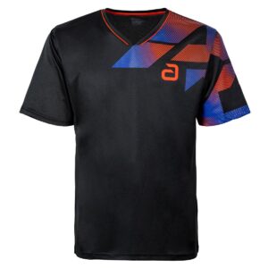 Table Tennis Clothing: Andro Shirt Benzon black/red