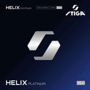 Table Tennis Rubber: STIGA Rubber Helix Platinum 55