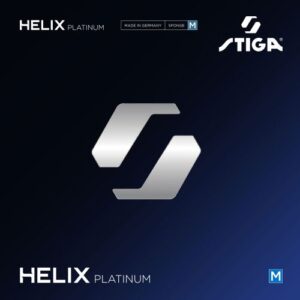 Table Tennis Rubber: STIGA Rubber Helix Platinum M