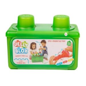 Jelly Blox Stash And Stack 2 In 1 Storage front of box