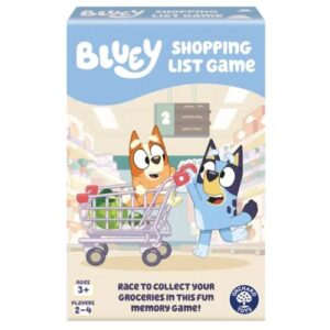 Orchard Toys Bluey Shopping List front of box