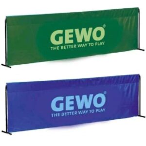 Gewo Table Tennis Surround – Pack of 5 Green or Blue (90cm height)