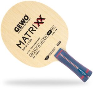 Gewo Table Tennis Blade Matrixx Magic Off front of blade
