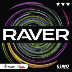 Table Tennis Rubber: GEWO Rubber Raver