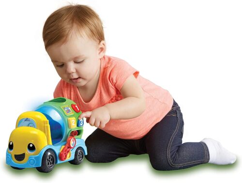 leapfrog popping colour mixer truck lifestyle