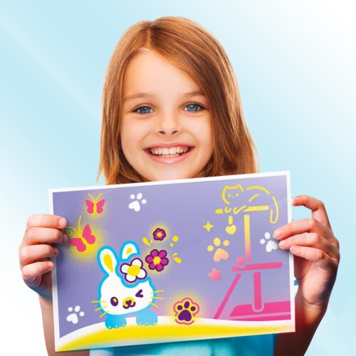 airbrush art kawaii poster kit lifestyle