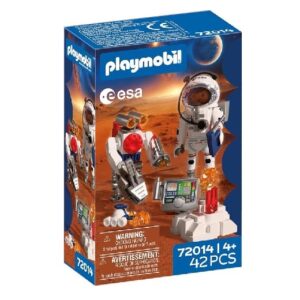 Playmobil ESA Astronaut with Robot front of box