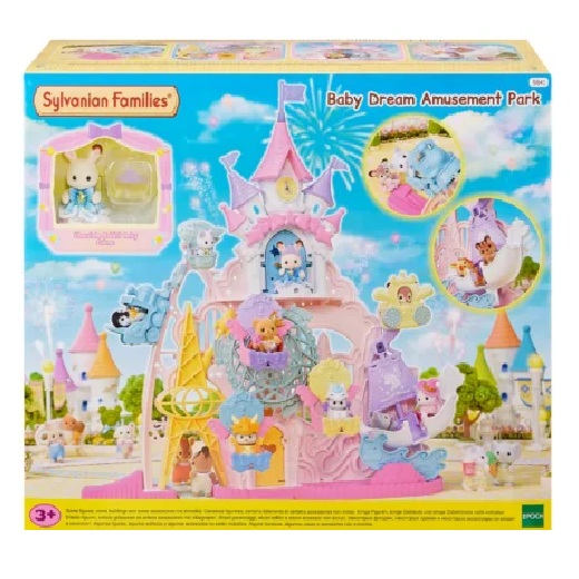 Sylvanian Families Baby Dream Amusement Park front of box