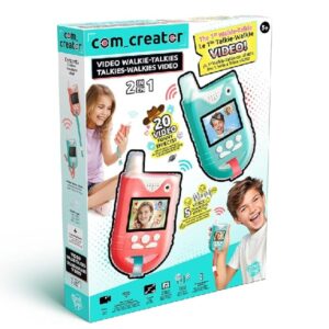 Canal Toys: Com Creator Video Walkie Talkies front of box