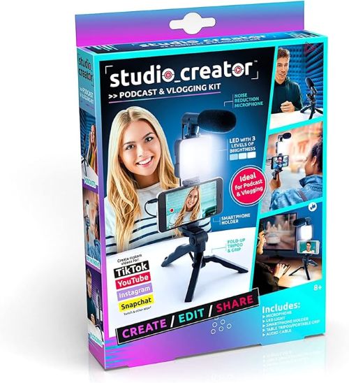 Canal Toys Podcast & Vlogging Kit front of box