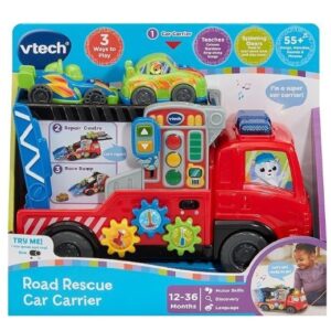 Vtech Baby Road Rescue Car Carrier packaging