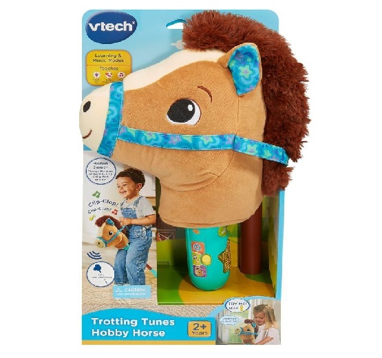 Vtech Trotting Tunes Hobby Horse front of box