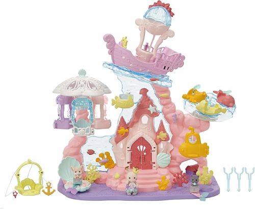 Sylvanian Families Baby Mermaid Castle content
