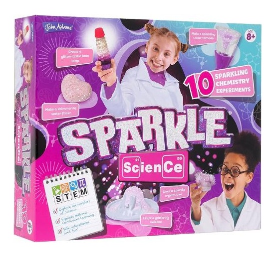 John Adams Sparkle Science front of box