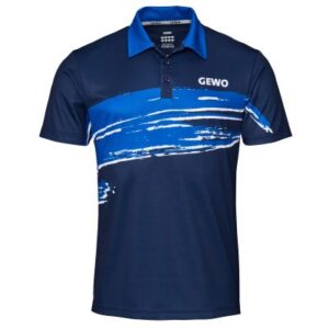 Table Tennis Clothing: GEWO Polo Shirt Marino Navy