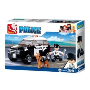 Sluban Playbricks : Police SUV Patrol Car front of box