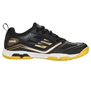 Table Tennis shoes Gewo Flex Force Pro black/gold outer side of foot image