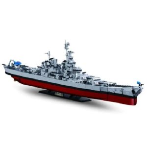 Sluban Playbricks : Model Bricks - 1/350 USS Missouri S Model image