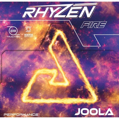 Table Tennis rubber Joola Rhyzen Fire front of packet