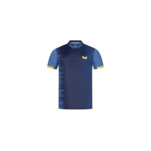 Table Tennis Clothing: Butterfly Nagoya Table Tennis Shirt blue front image