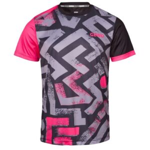 GEWO Shirt Louis grey/pink front