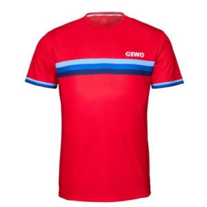 GEWO Shirt Santiago red/royal front