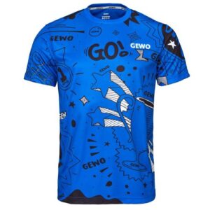 GEWO Shirt Graffiti royal front