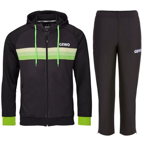 GEWO Tracksuit Santiago black/lime