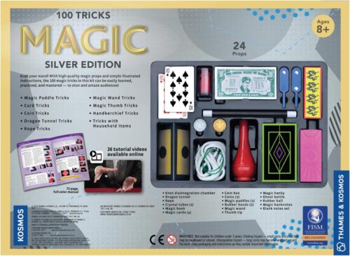 thames and Kosmos magic silver edition back of box