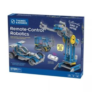 thames and Kosmos remote control robots front of box