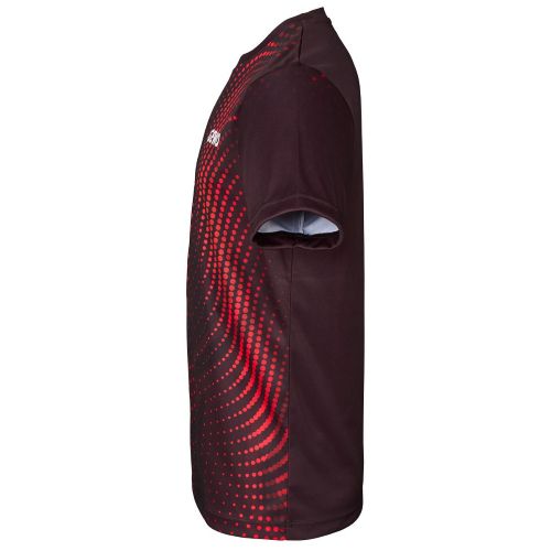 Table Tennis Clothing: GEWO T-Shirt Carneval black/red side image