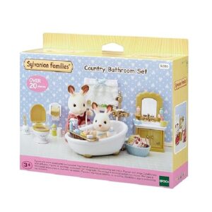 Sylvanian Families Country Bathroom Set front of box