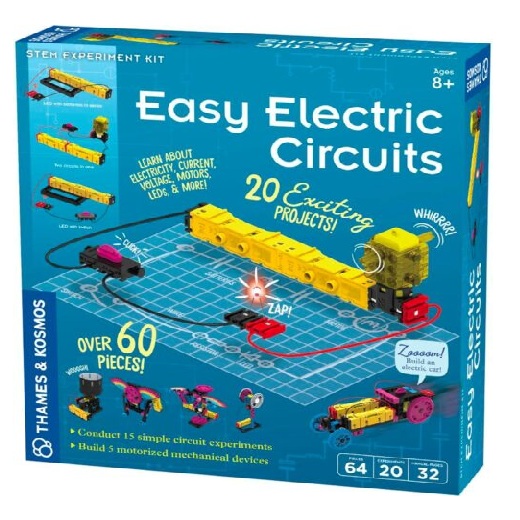 thames & kosmos easy electric circuits - front of box
