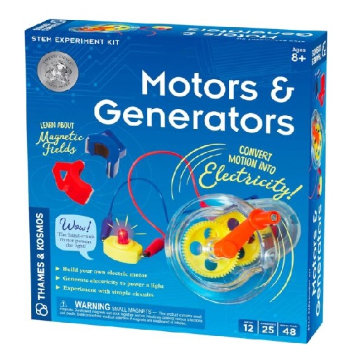 thames and Kosmos motors & generators front of box