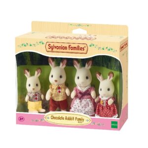 Sylvanian Families - chocolate rabbit family front of box