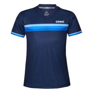 Gewo Table Tennis Santiago Lady shirt blue front of image
