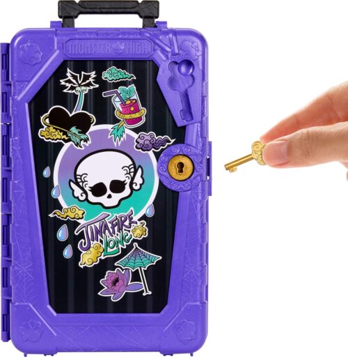 monster high skull mate secrets jinafire long doll suitcase