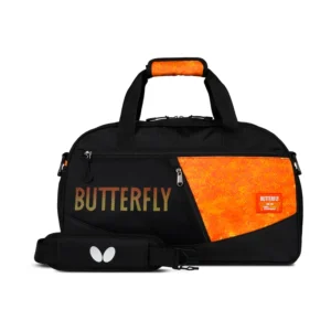 butterfly tokai midi bag black & orange main photo