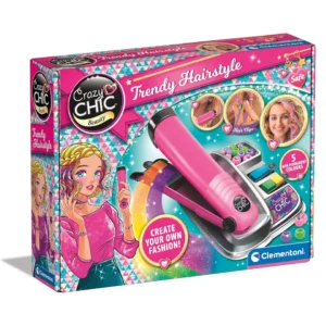 Clementoni crazy chic trendy hairstyles front of box