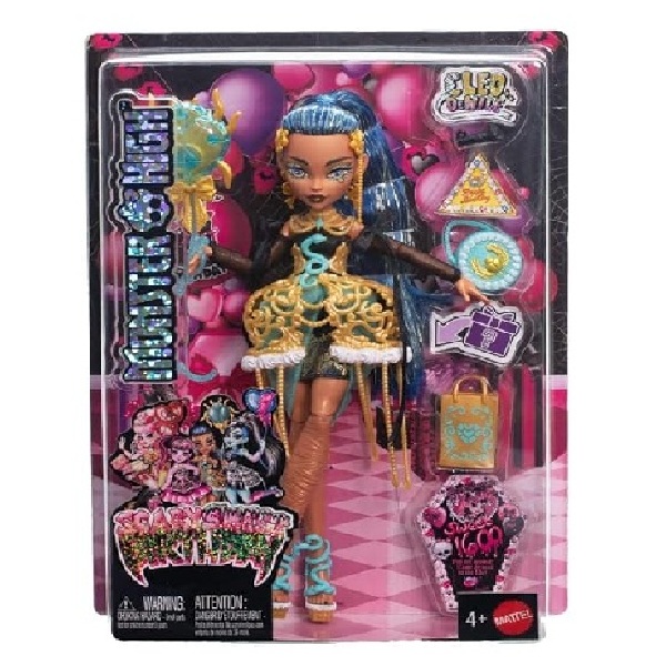 Monster High Scary Sweet Birthday Cleo De Nile Doll front of box