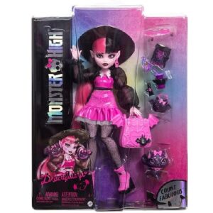 Monster High Draculaura Doll with Hat front of box