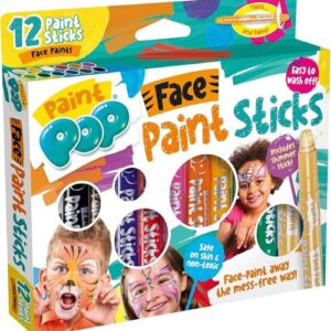 Paint Pop- Face paint 12 pack front of box
