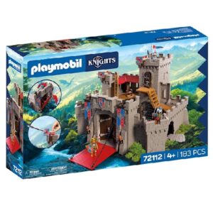 Playmobil Lion with Golden Knight Castle front of box