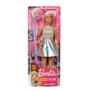 Barbie Pop Star Doll Dressed front of box