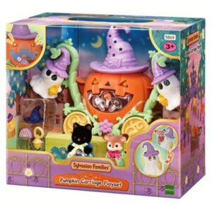 Sylvanian Families Pumpkin Carriage Playset front of box