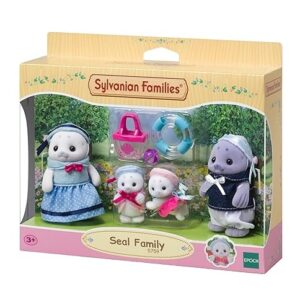 Sylvanian Families - Seal Family - Dollhouse Playsets front of box
