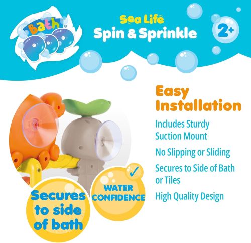Bath pop- Spin and Sprinkle