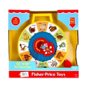 Fisher Price Classic See 'n Say Farmer Says front of box