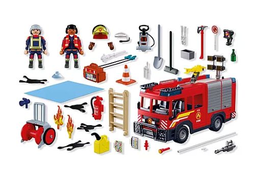 Playmobil - City Action - Fire Rescue Truck content